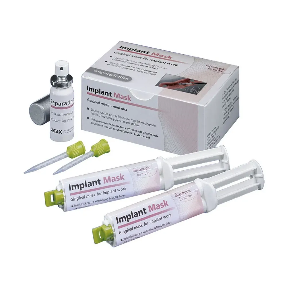 Mask implants False gum detax siliconen implant work.