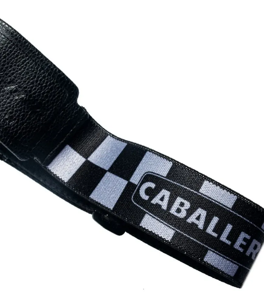 Mask Moto "Fantic Caballero" - Black/Check