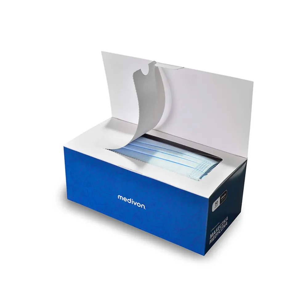 Medivon MDV-4420 antiviraal chirurgisch beschermingsmasker type II, 3-laags, 50 st.
