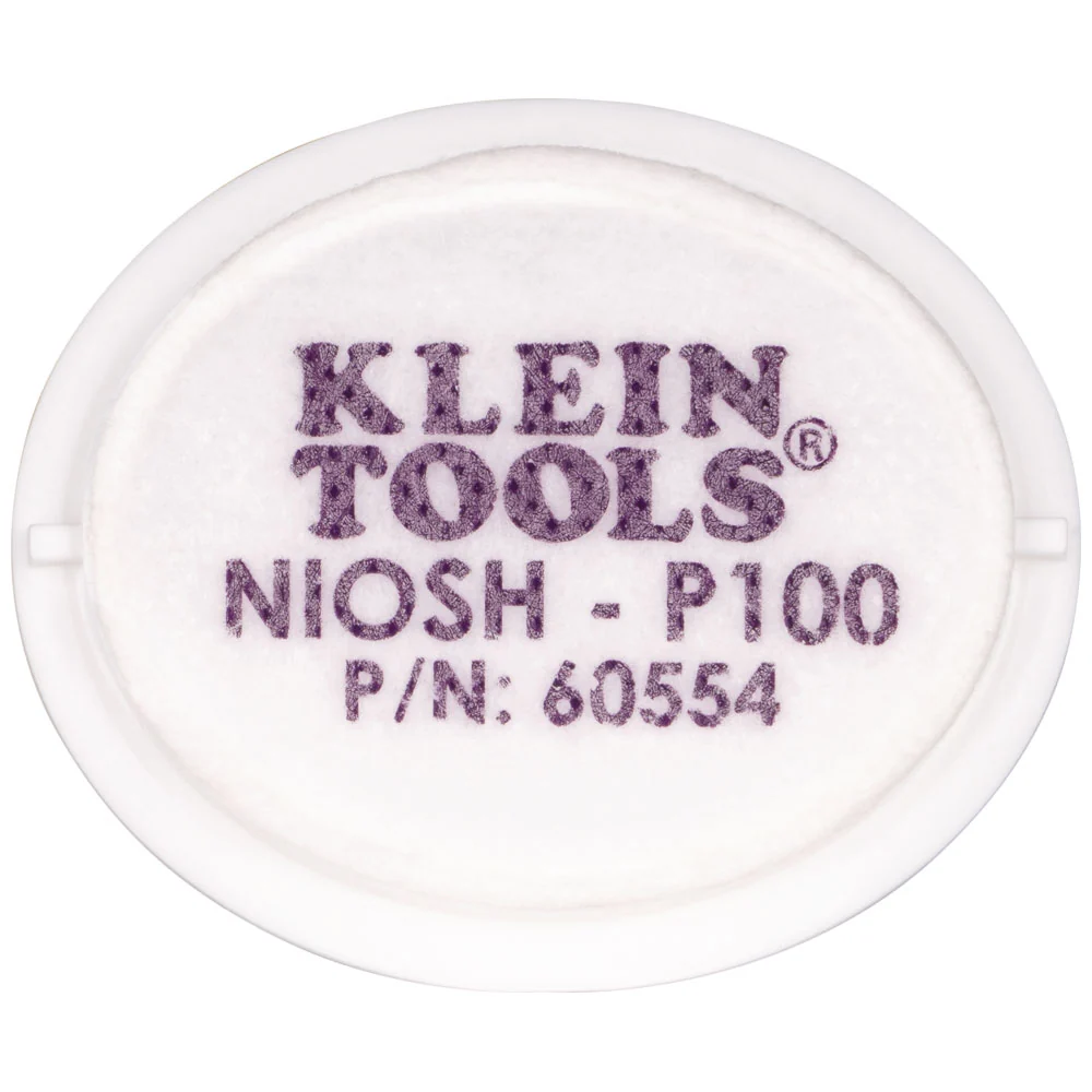 MINI TOOLS P100 Half-Mask Respirator Replacement Filters (2 PACK)