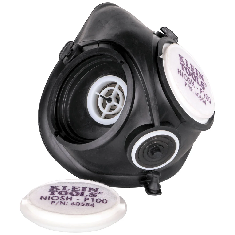 MINI TOOLS P100 Half-Mask Respirator Replacement Filters (2 PACK)