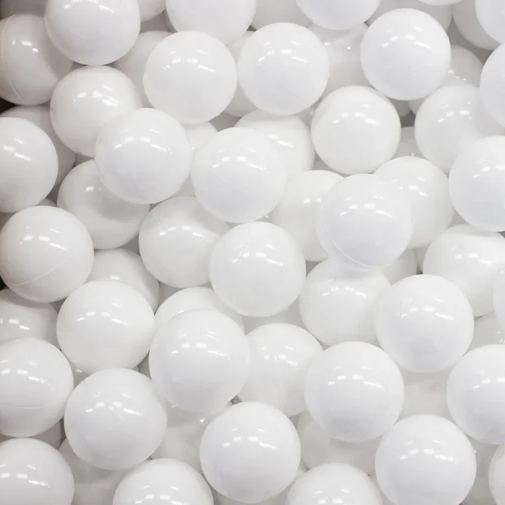 Plastic Balls Ball Pit Ivoor - 500 units