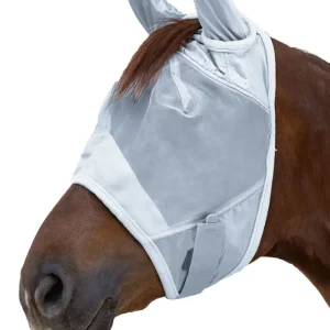 Premium Fly Mask Ears Staalgrijs Grey SHP