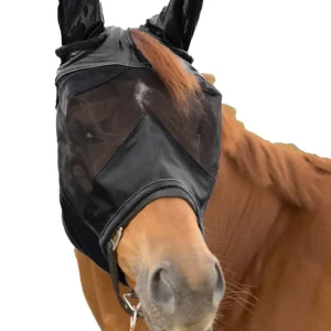 Premium Fly Mask Ears Zwart P