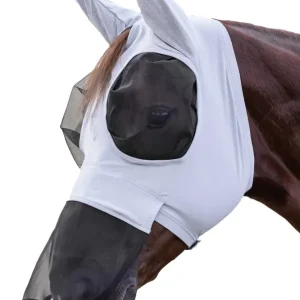 Puck Fly Mask Nose Protection Platinagrijs Grey C