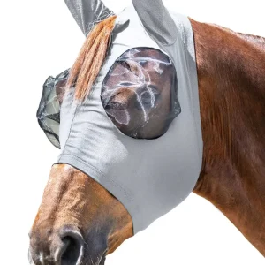 Puck Fly Mask Zip Staalgrijs Grey C