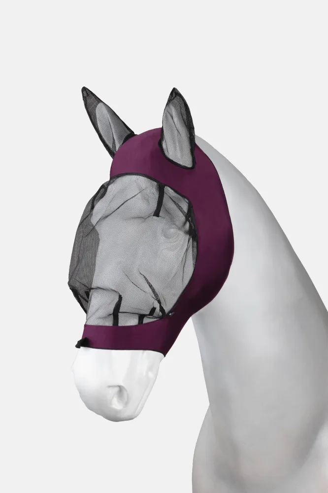 Soft Stretch Fly Mask Dark Red P