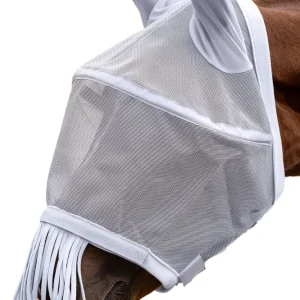 Space Verfijnd Fly Mask Ear and Nose Protection Silver Grey F