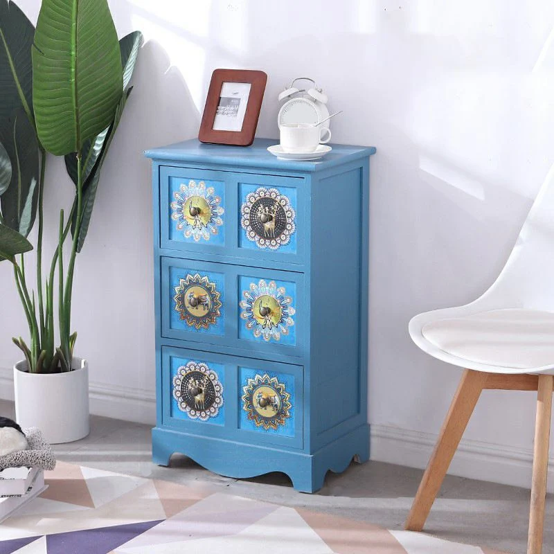 12" D Uni Wood Storage Chest Traditional Lingerie Chest Drawers 10l