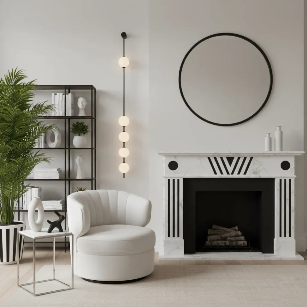 Vertical Balls Wall Lamp 3