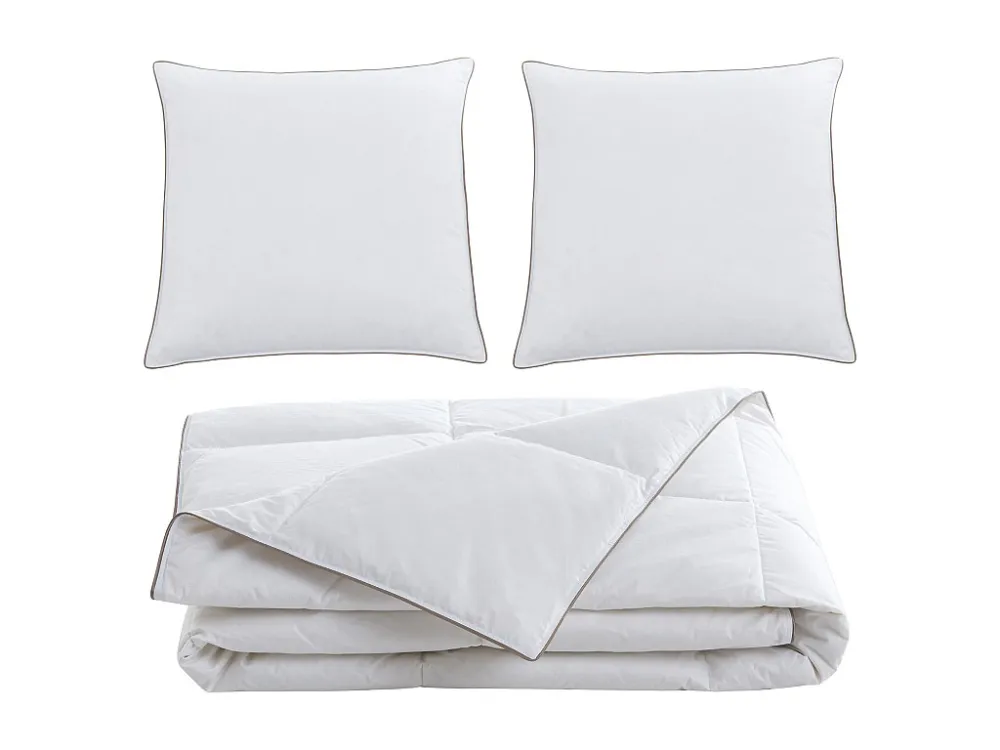 Set dekbed 220 x 240 cm + 2 hoofdkussens 65 x 65 cm met antimijtbehandeling - Collectie FEATH
