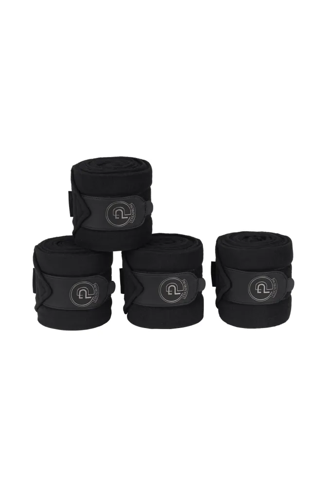 Platinum 25 Zachte stof Bandages (Set) Black F