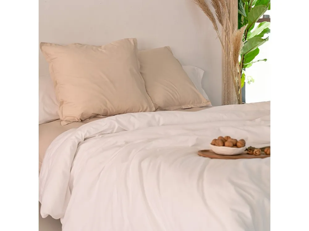 Dekbedovertrek 220x220 cm (Bed 135/140) Essentieel 200 tc