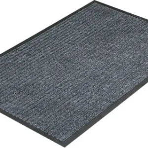 AKSA Home® Deurmat binnen - Droogloopmat voor binnen - 60 x 90 cm - Grijs