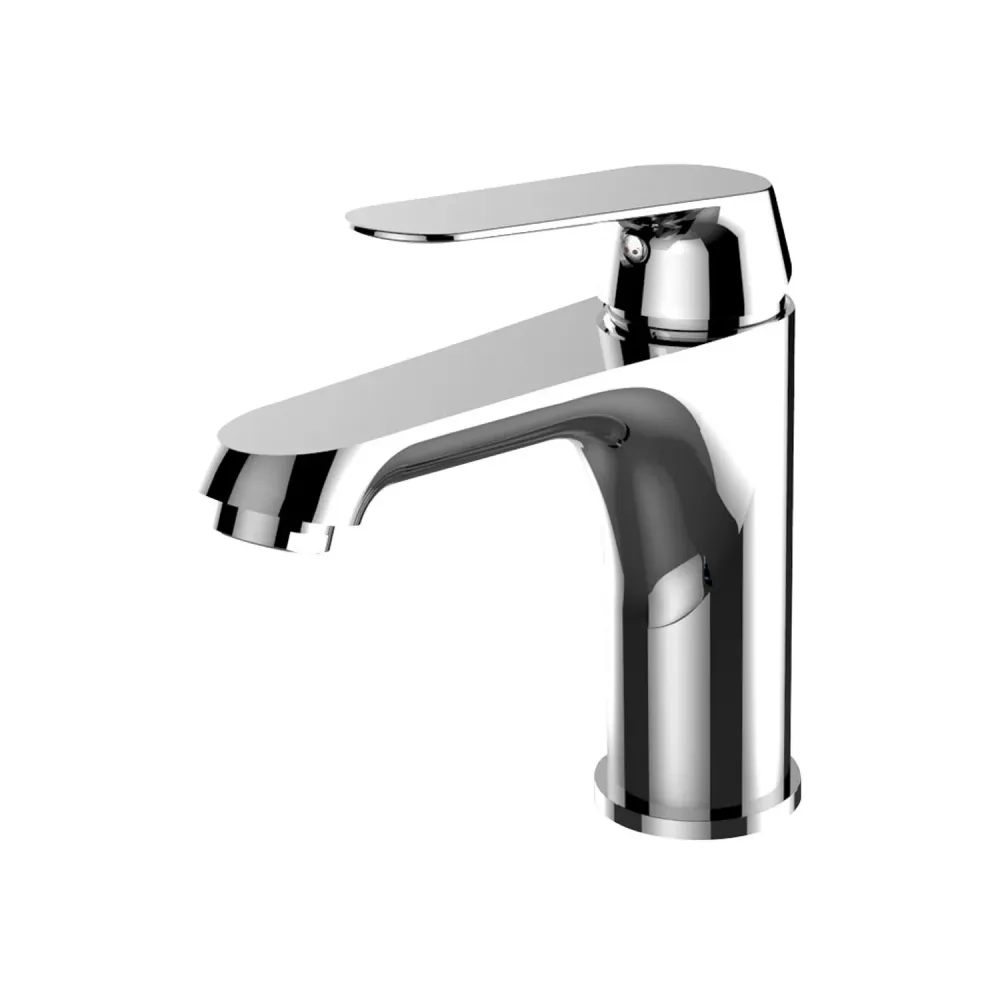 Pair mixers washbasin and bidet Echo series chrome-plated messing