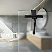 Smedbo Douchewisser met houder BB1310 - Zwart