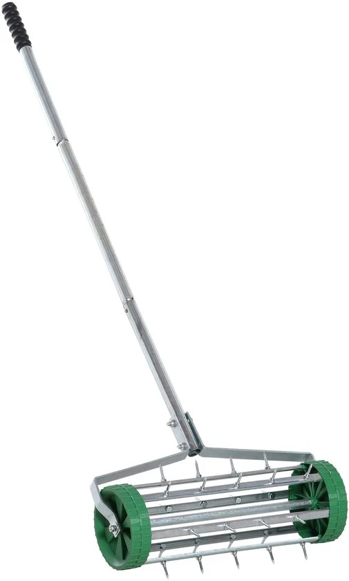 4goodz Gazonbeluchter lengte verstelbaar - Verticuteerder 139x42x15 cm
