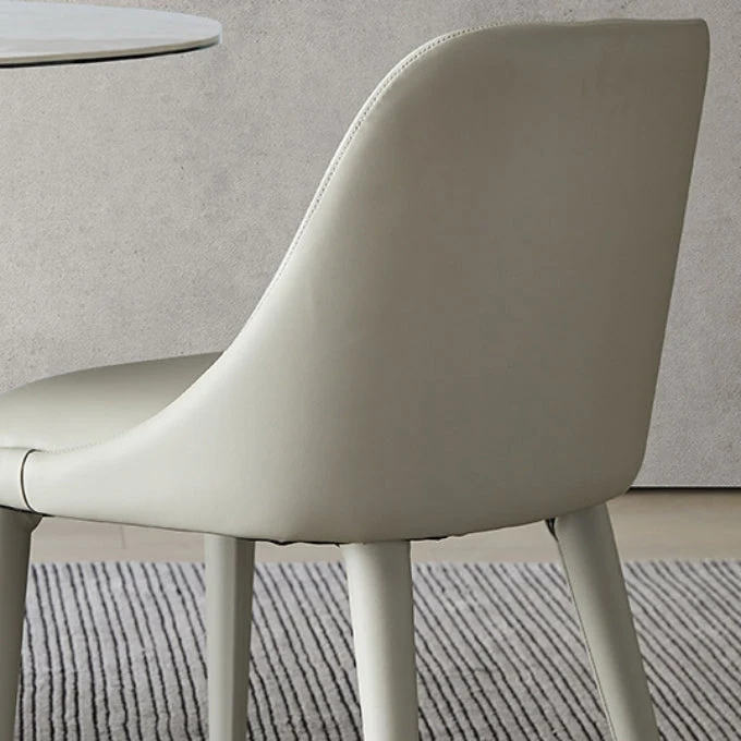 All-season Dining Room Upholstered Parsons Chair Faux Echt leer Dining Chair