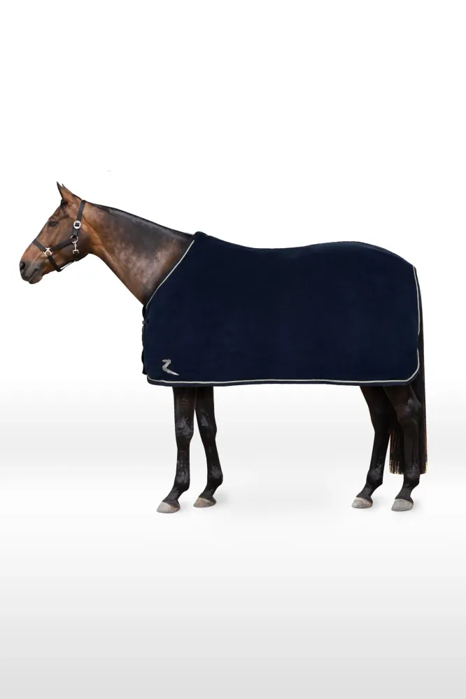 All-season Fleece Show Cooler Rug Dark Zeeblauw 145