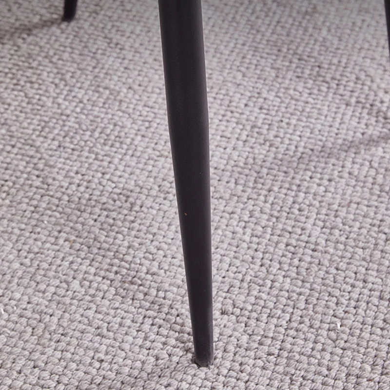 Elastische pasvorm Faux Echt leer Kitchen Dining Chairs Contemporary Upholstered Dining Chairs
