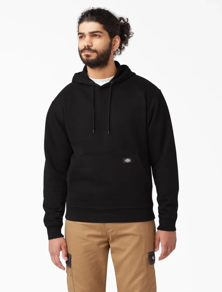 Everyday pluche stof pullover hoodie Black