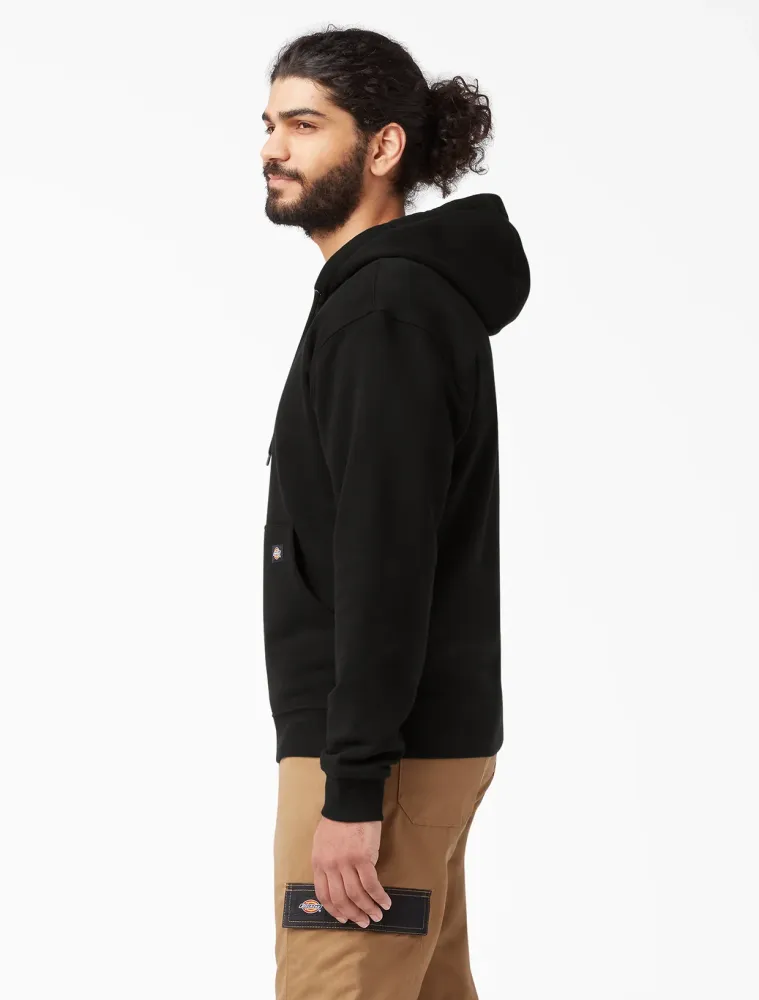 Everyday pluche stof pullover hoodie Black