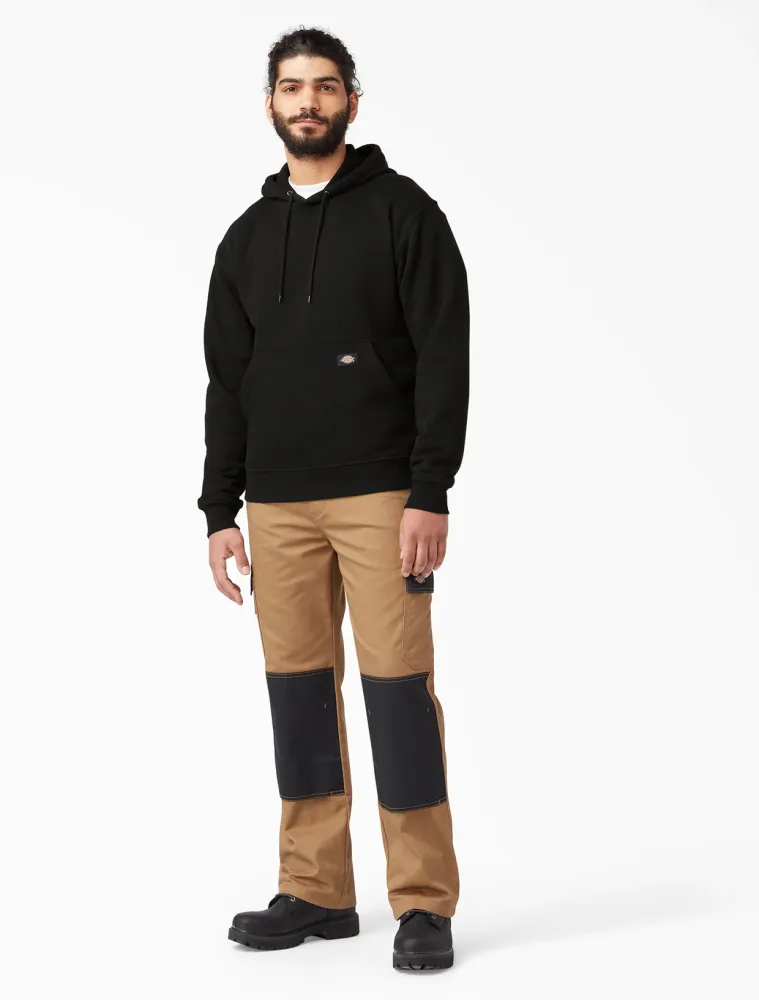 Everyday pluche stof pullover hoodie Black
