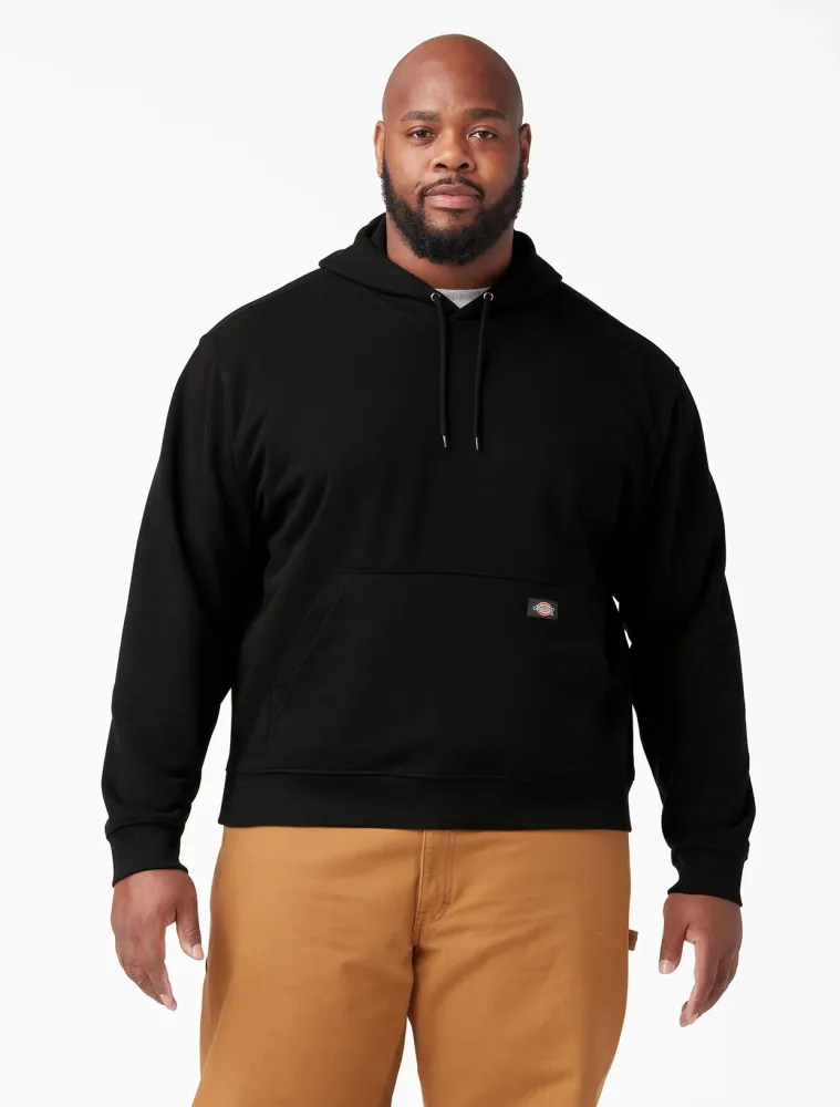 Everyday pluche stof pullover hoodie Black