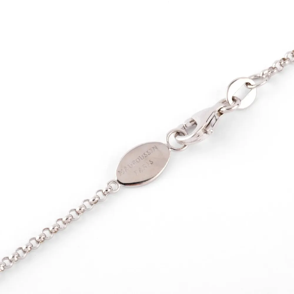 Gold and diamond necklace Mauboussin