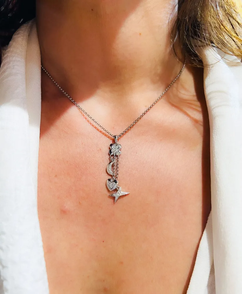 Gold and diamond necklace Mauboussin