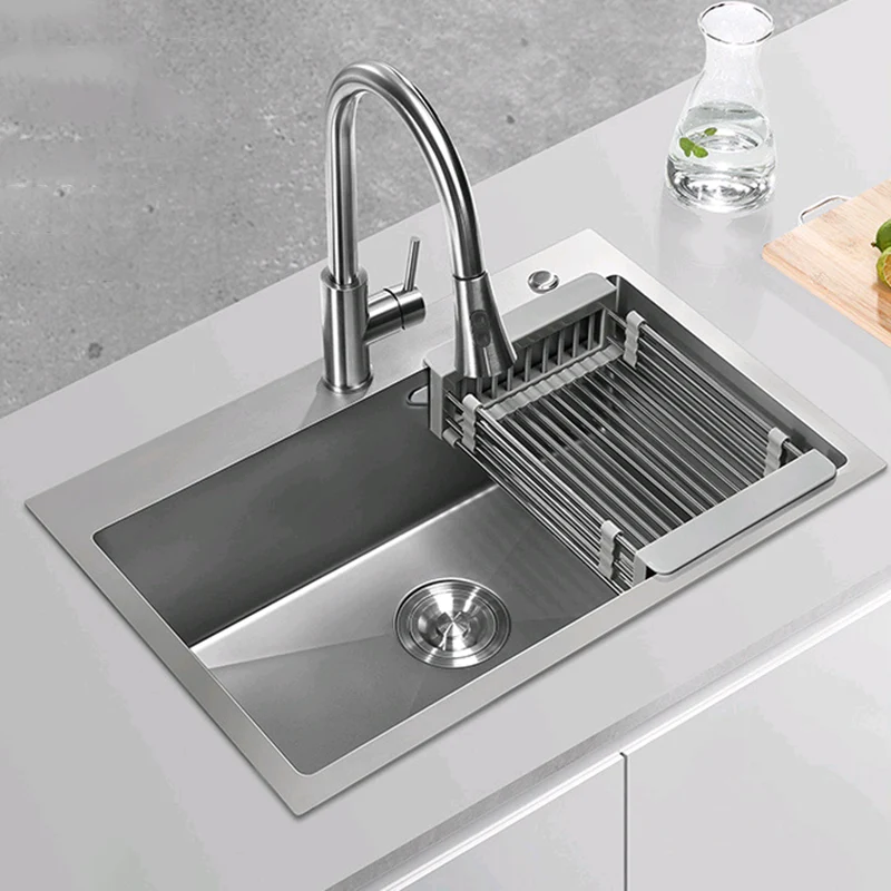 Soundproof Drop- Kitchen Sink Diversion Design Kitchen Sink Faucet voor eetkamer keuken 27l