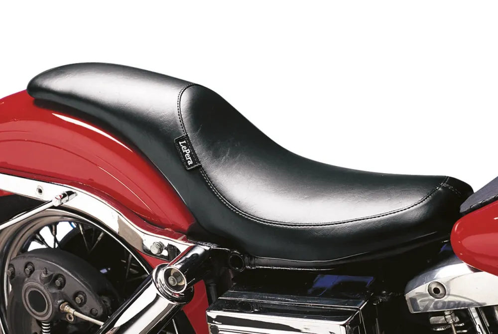 Vierkante vorm Full length silhouette seat FX & FLH mod Harley-Davidson