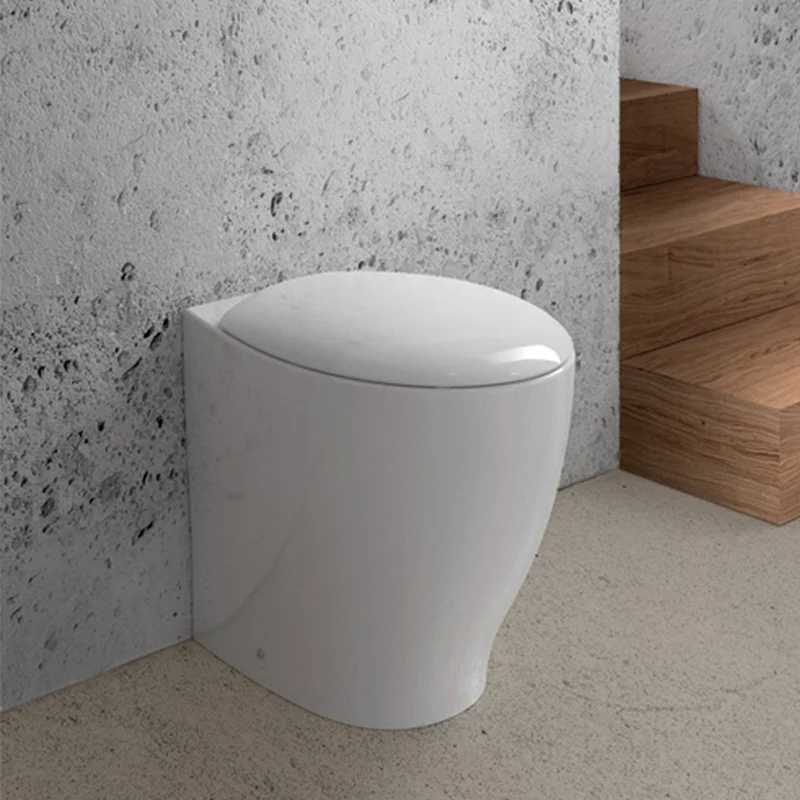 Wall-hung WC reduced depth - Domus Falerii Mascalzone Zacht Close seat