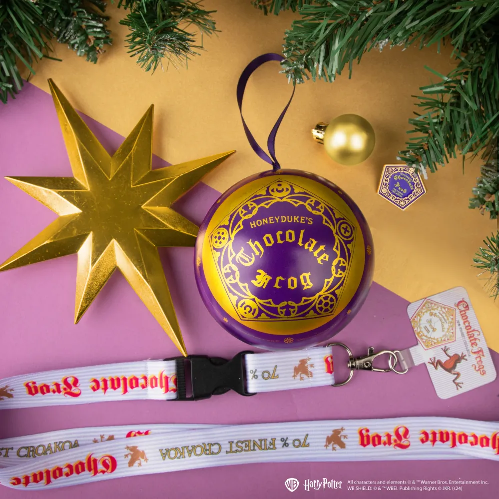 Chocolate Frog Lanyard & Pin Holiday Capsule voor kinderen