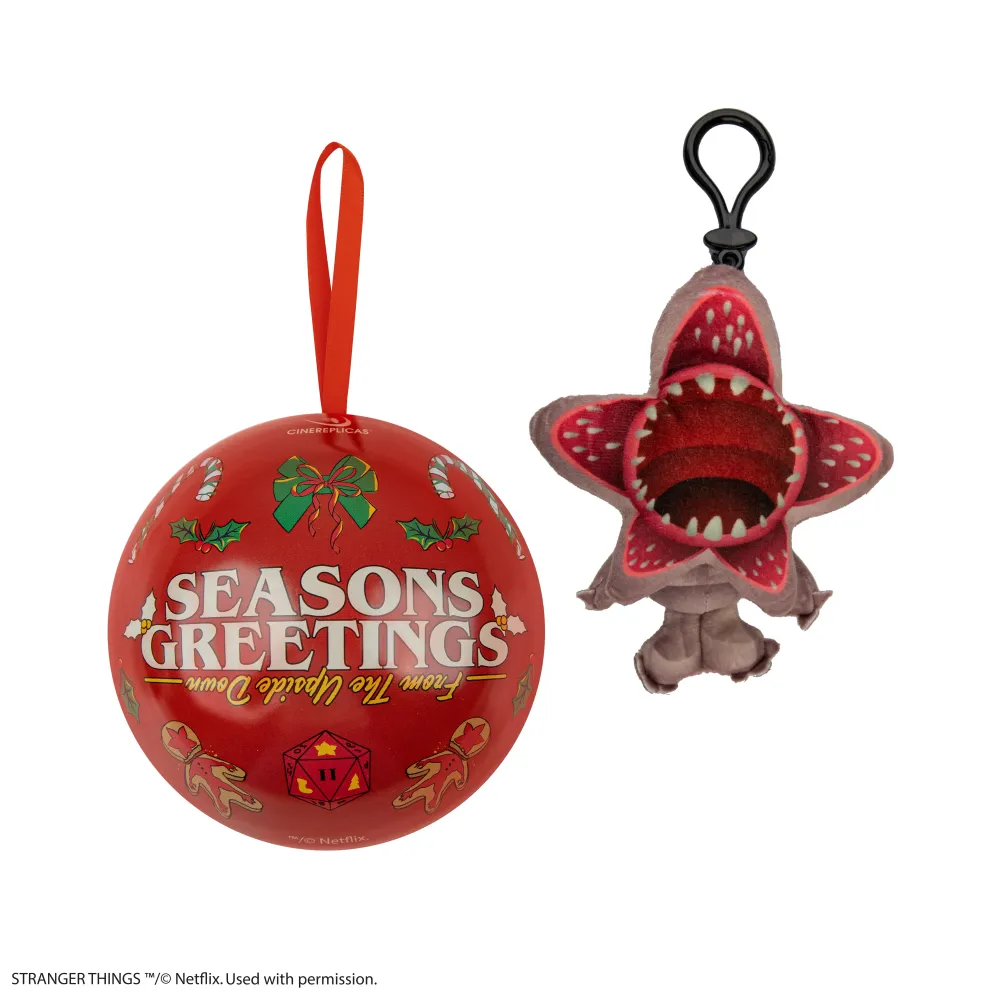 Herinneringscadeau Demogorgon Keychain Plush Holiday Capsule