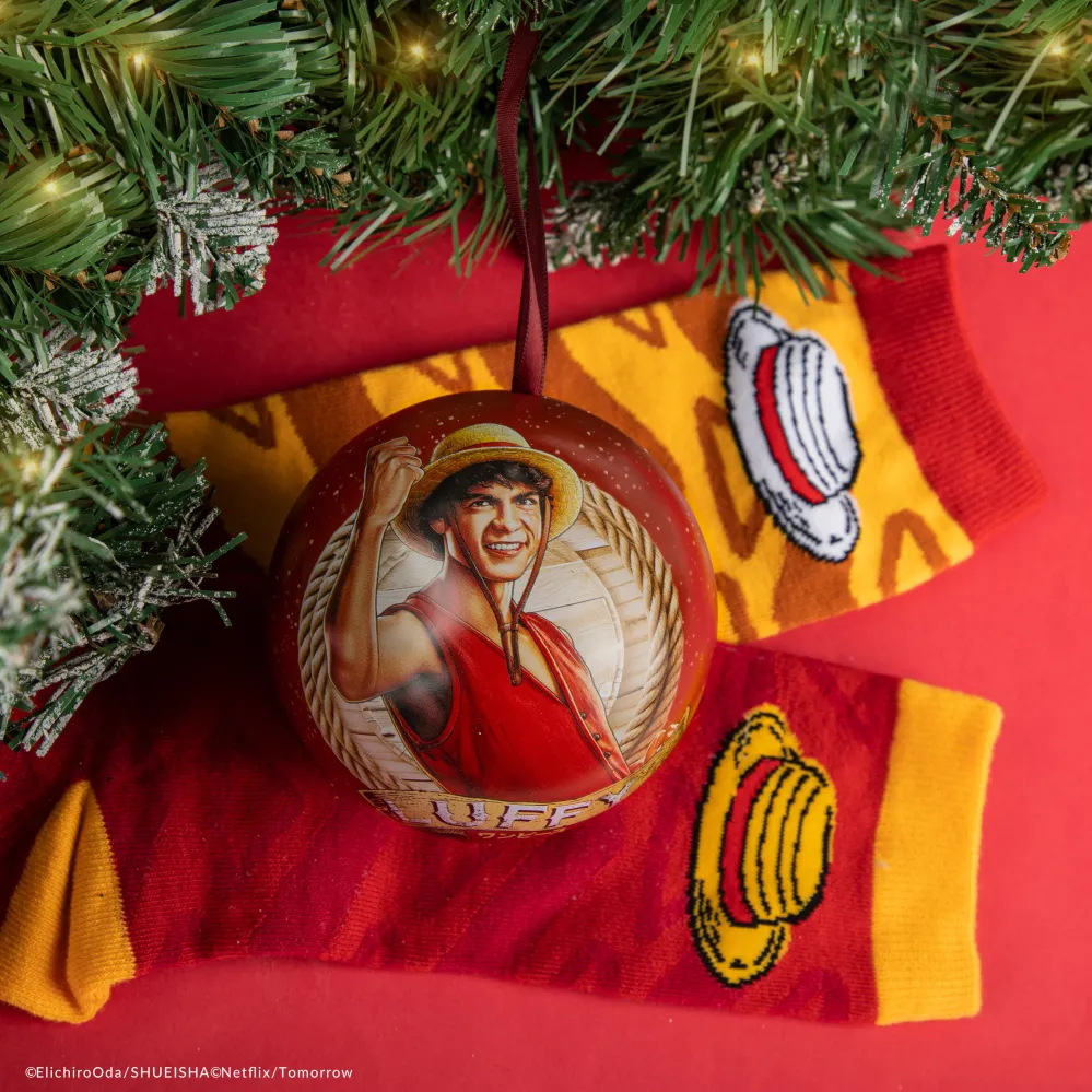 Luffy Socks Holiday Capsule met naam gegraveerd