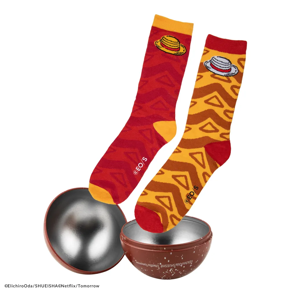 Luffy Socks Holiday Capsule met naam gegraveerd