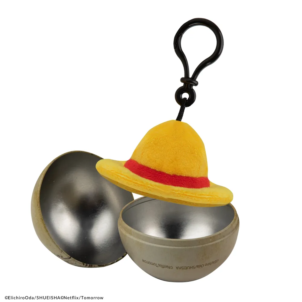 Straw Hat Keychain Plush Holiday Capsule diverse kleuren