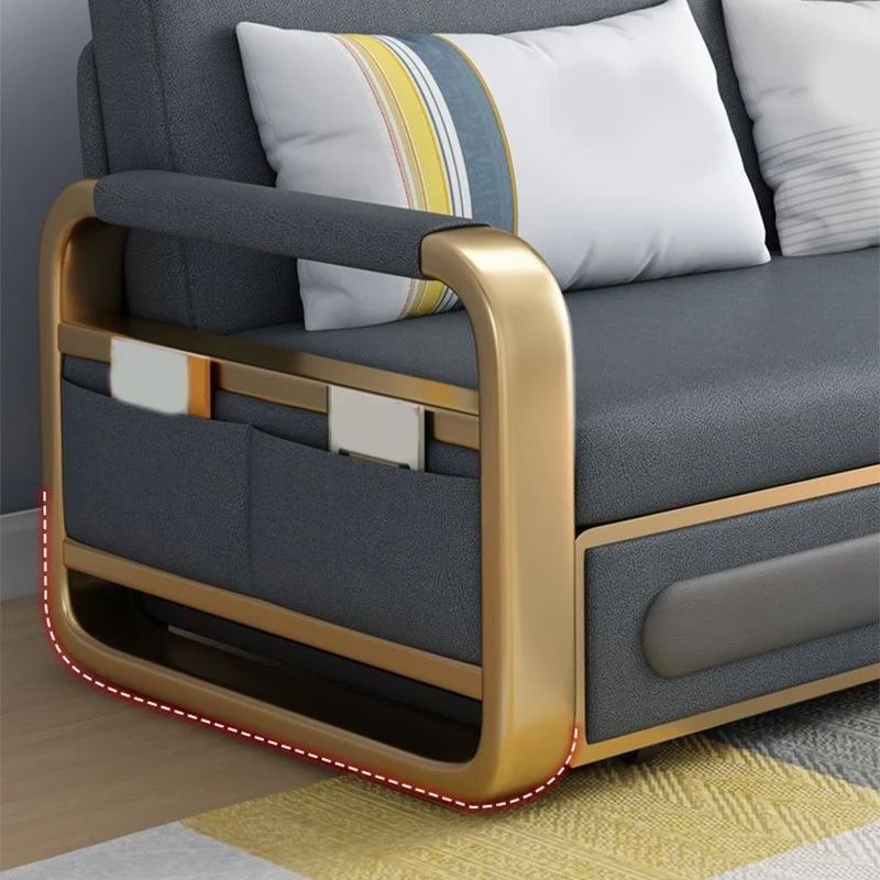 Convertible Futon Sofa Bed Tight Back Faux Leder Settee Loveseat 43l