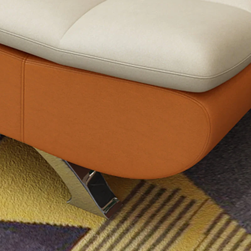 Pillow Included Sofa Futon Armless Futon Sofa Bed Van metaal Legs Gray
