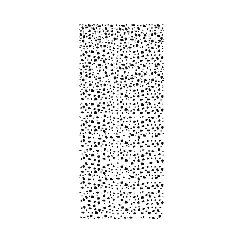 Behangpaneelset met luipaardprint Actueel PVC-wanddecor grijs op wit, zelfklevend