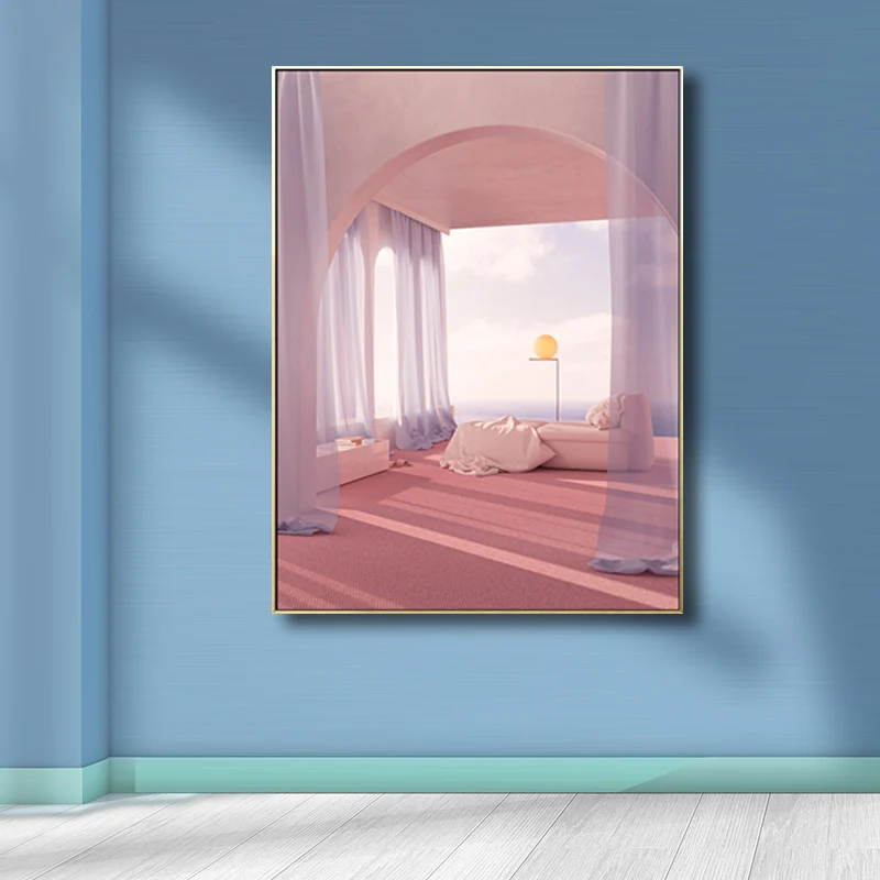 Gordijn- en raamscène stevig doek voor eetkamer lichte kleur, meerdere maten opties