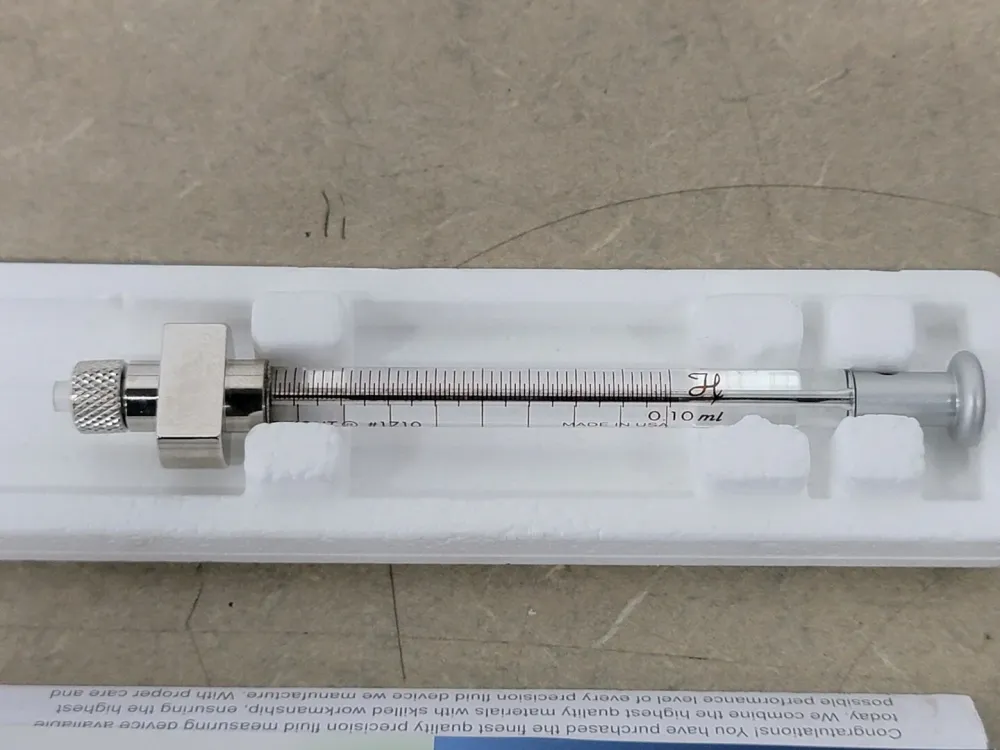 100 uL Diluter Syringe 1710DX, 81026 (Lot 2)