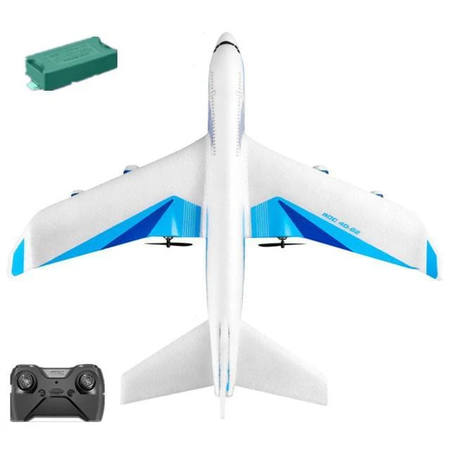 G2 RC airliner Glider - 2 Channel Remote Control Aircraft Hand Throwing Radio Control Plane Foam Resistant Outdoor Airplan...
