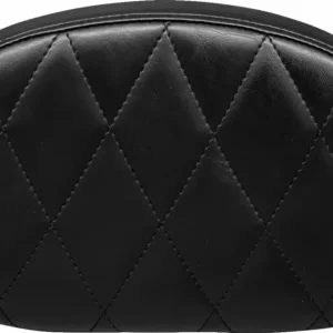 Almohadilla Para Barra Respaldo Vinilo Negro Brillante De Un Solo Diamante Para Harley Davidson