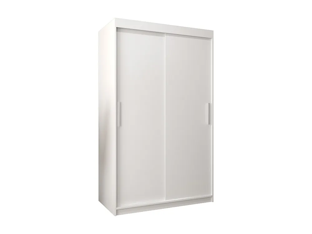 ARMARIO TOKYO DE PUERTAS CORREDERAS 200/120/62 2 puertas (Blanco/Blanco)