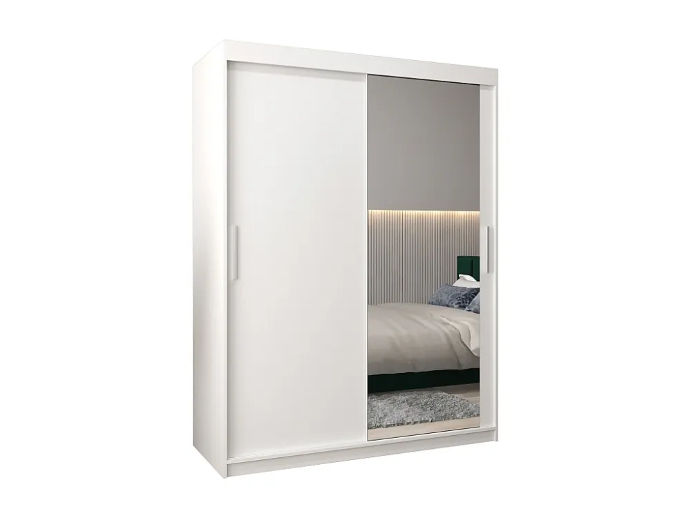 ARMARIO TOKYO 2 DE PUERTAS CORREDERAS 200/120/62 2 puertas (Negro/Negro)