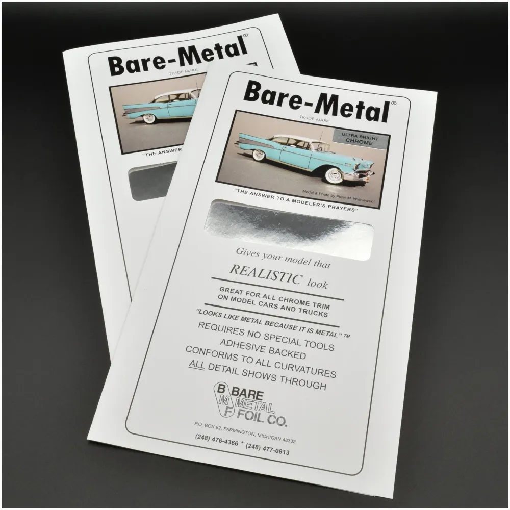 Bare-Metal® Foil Ultra Brite Metaalglans (2 Sheets)