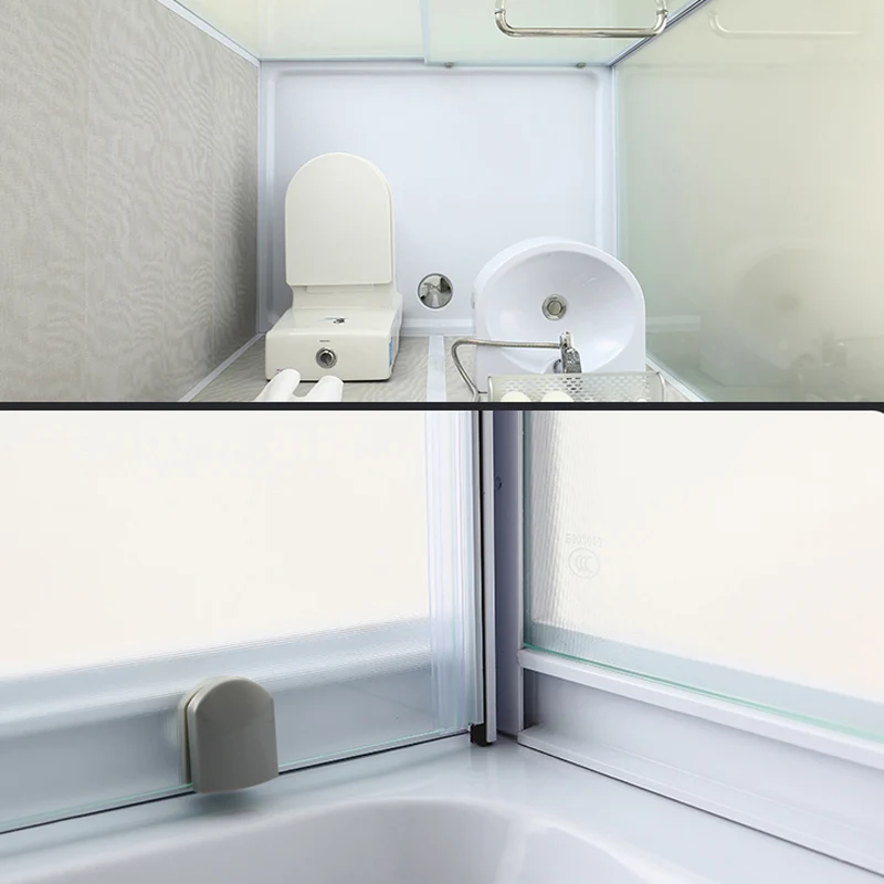 Bathroom Shower Stall Framed Één Sliding Rectangular Shower Enclosure 47l