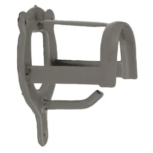 Bridle Rack, Powder Coated Van metaal Dark Grey One Size